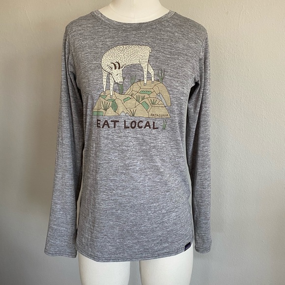 Patagonia Tops - Patagonia Capilene Cool Daily Graphic Long Sleeve